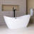 59" Acrylic Freestanding Soaking Bathtub