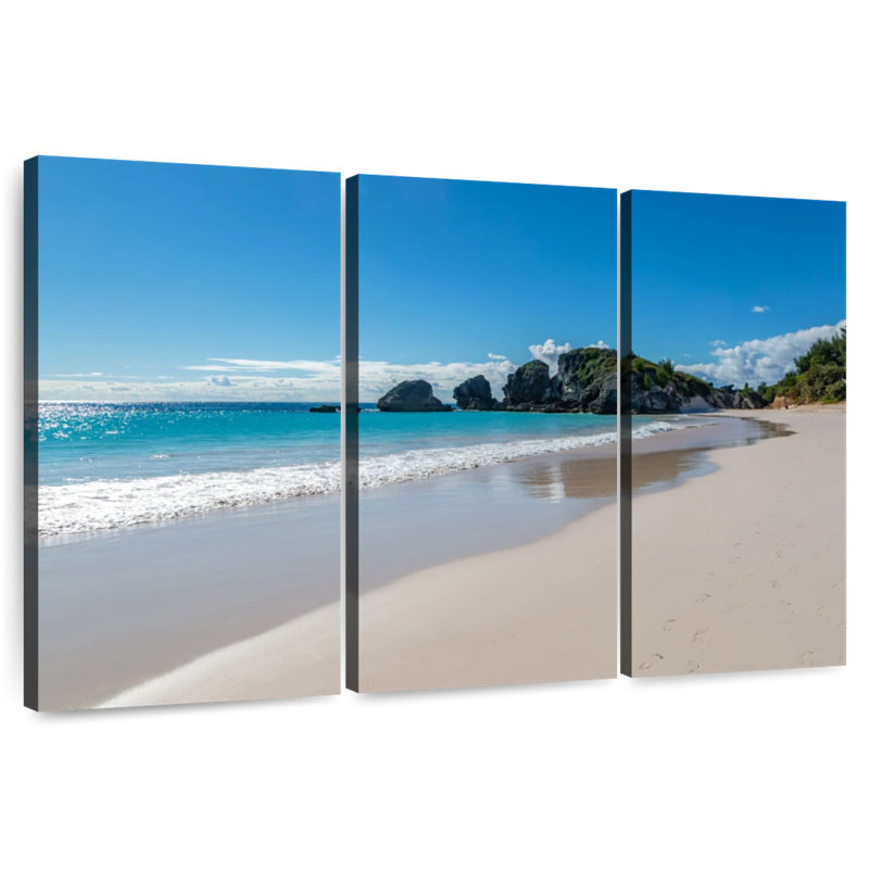 Gillard Bermuda Horseshoe Bay Beach, H 48 po x l 74 po