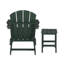 Chaise Adirondack pliante en plastique avec table Vinnie-1190806440