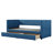 Corduroy Upholstered Daybed with Drawers ,Wood Slat-2026947319