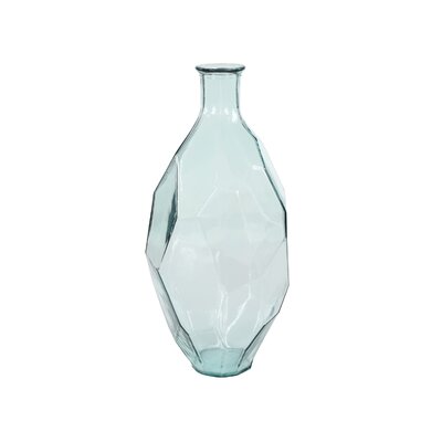 Highland Dunes Hollomon Glass Floor Vase | Wayfair