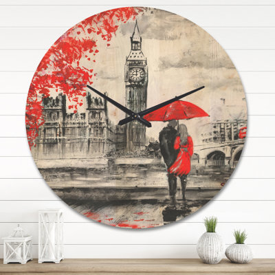 Solid Wood Wall Clock