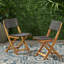 Ensemble de 2 chaises HILLSIDE BISTRO-1968944507
