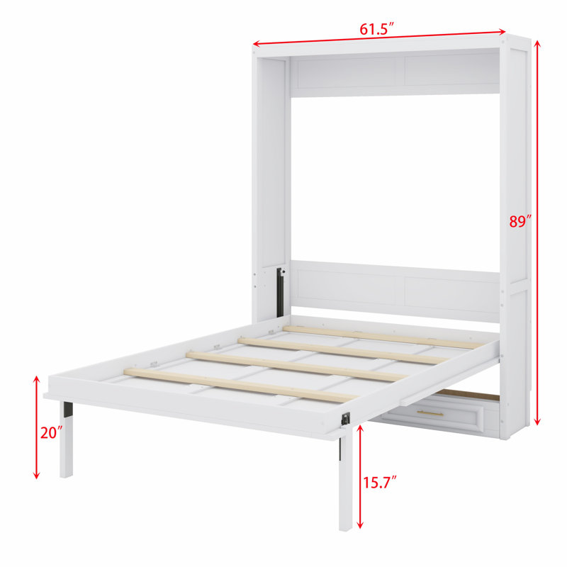Murphy Bed With 2 Drawers