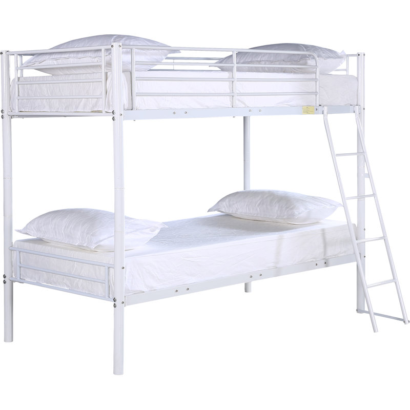 75 X 190cm Bunk Bed, White