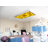 Flower Classroom Fluorescent Light Covers for Ceiling Lights - For 2x4 Fixture - by Octo Lights