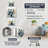 Madelief Metal Wall Clock
