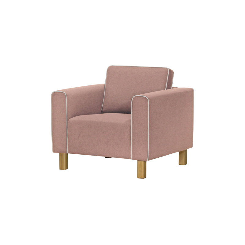 Naranjo Upholstered Armchair, Cablo Pink