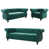 Velours vert