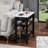 Carbin End Table with Drawer and Shelves-82677414