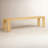 Block Solid Wood Bench-2027320147