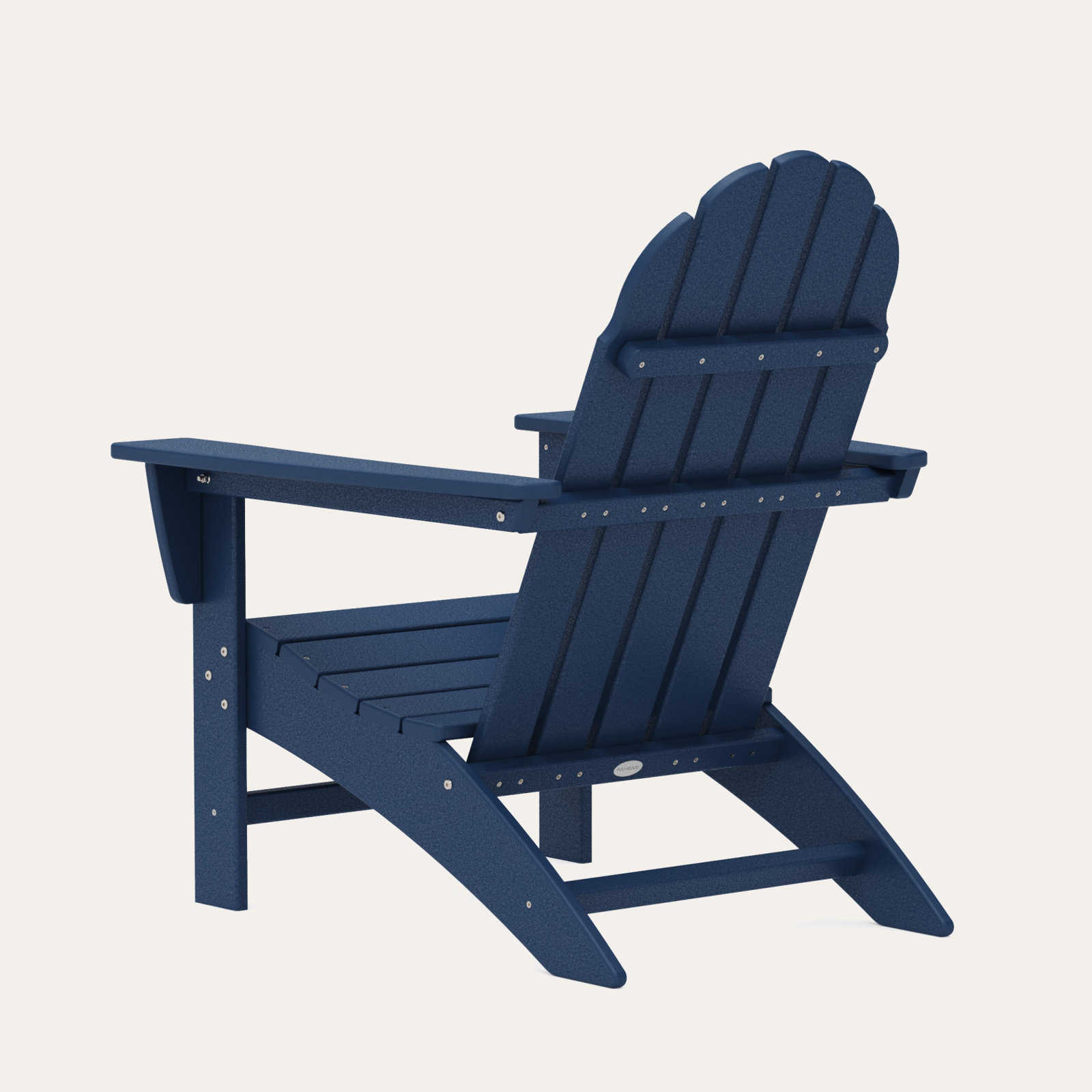 POLYWOOD® Vineyard Adirondack Chair, Navy