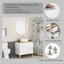Meuble-lavabo sur pied 32 po avec lavabo
