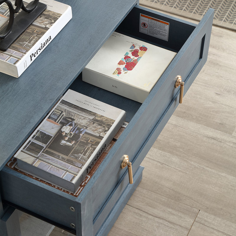 Elegant Small Buffet Cabinet with LED Lights - Space-Saving Small Sideboard with Adjustable Shelf, Glass Doors & Drawer - Modern Kitchen Storage for Coffee, Cups & Essentials