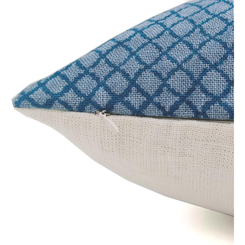 Linen Square Indoor/Outdoor Pillow Cover, 18" x 18"