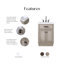 Ensemble de meuble-lavabo simple 24 po Nicholls-1722902661