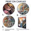 Décoration murale géométrique «River City» - Vagues-996283724-996283720