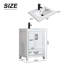 Ensemble de meuble-lavabo simple 24 po avec comptoir en céramique Wimer-1858109057