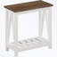 Table de bout avec tablette de rangement