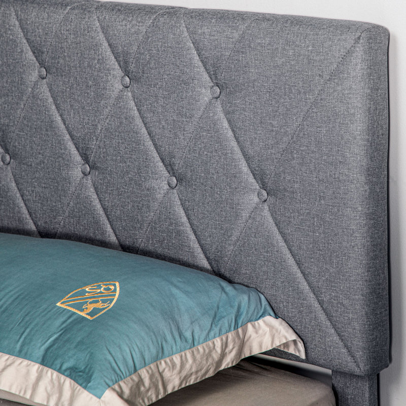 Tarryn Upholstered Storage Bed, Double (4'6")