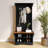 Arisbeth Hall Tree with Bench, 3 Single Storage Hooks, and 4 Lower Storage Cubbies-27149034