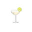 Mixologist Handmade Glass Wine Glass