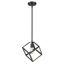 Luminaire suspendu cage en acier à intensité variable 1 lumière Calliope-1430400378