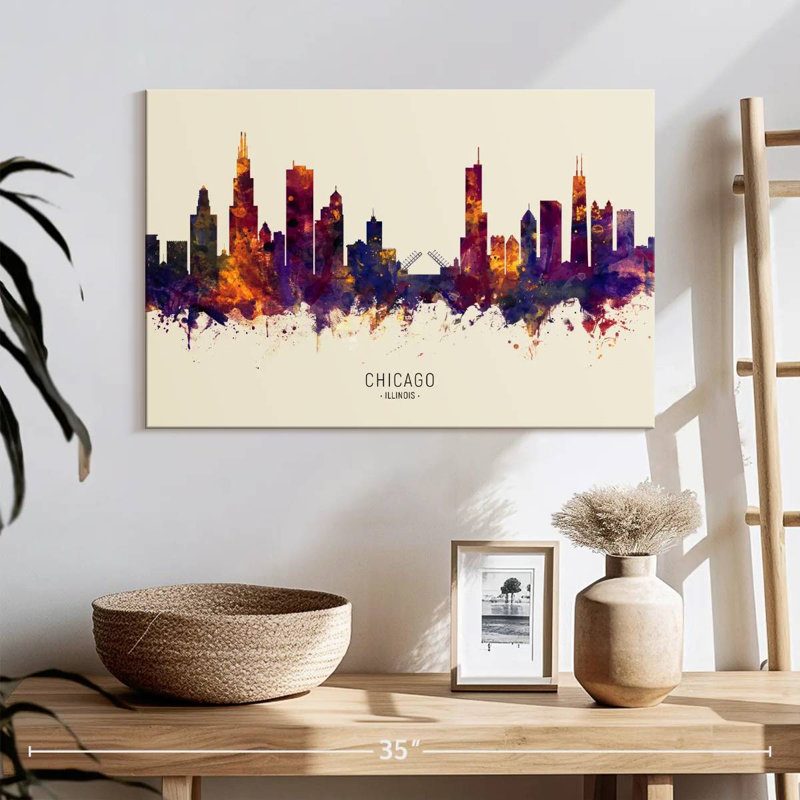 Ravi, Chicago, Illinois, horizon IV, H 16 po x l 24 po