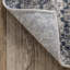 Tapis marocain Salters pour le salon, la chambre et la cuisine, bleu / ivoire-102502847