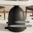5Pcs Round Dining Table Set, Modern Kitchen Table With Lazy Susan For 4/6/8-1815583289-1815583294