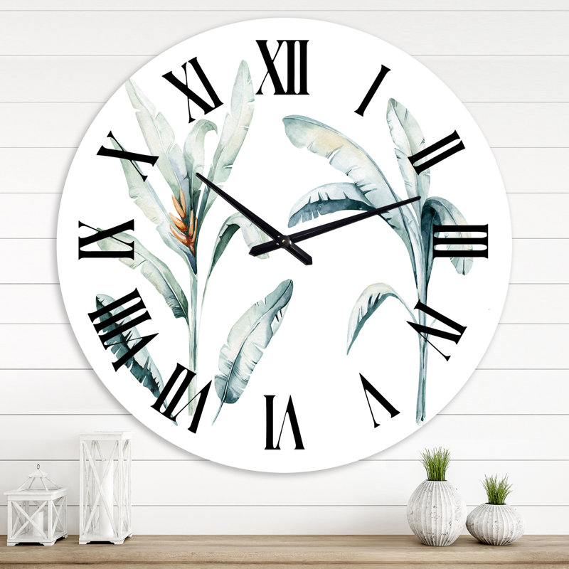Horloge murale bohème et éclectique, Moyenne