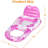 Inflatable Pool Floats Lounger with Cup Holders Foot Rest-97744162
