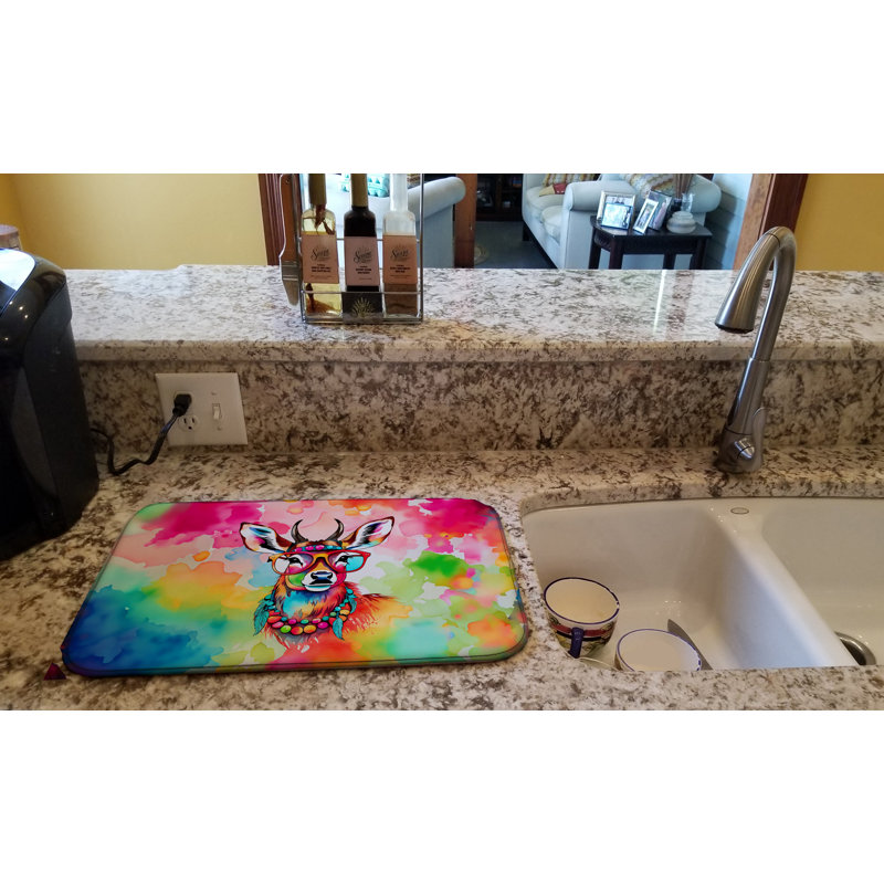 Tapis de séchage hippie