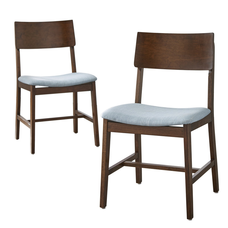Babbitt 18.75'' H Upholstered Side Chair, Light Blue