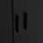 Storage Cabinet with Two Doors, Adjustable Shelf, MDF Board-2073100280