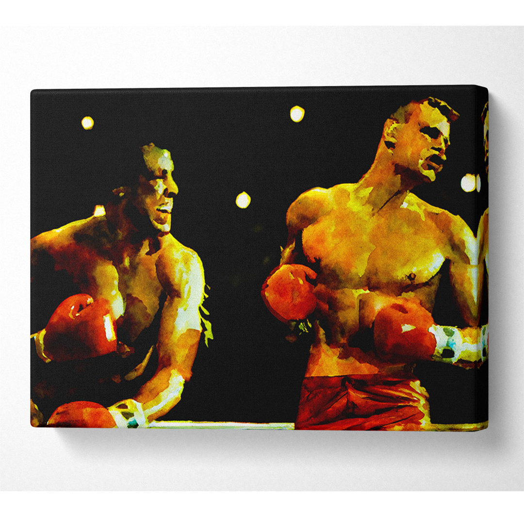 Rocky Fighting Back - Kunstdrucke auf Leinwand