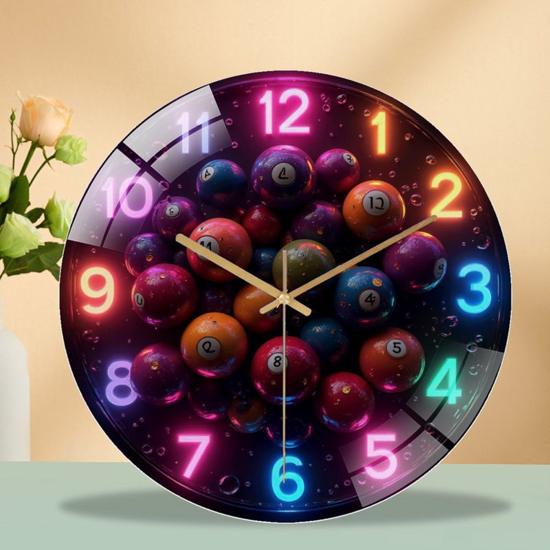 Horloge murale 12 po