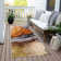 Machine Washable Indoor/Outdoor Xhevrie Paprika Rug
