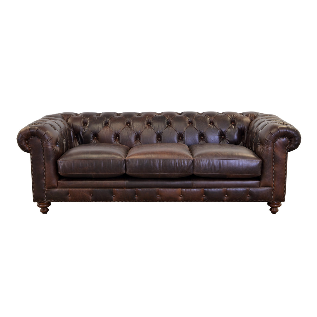 Sirvon 96'' Upholstered Sofa Canora Grey Upholstery 