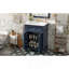 Armoire de salle de bain 24 po avec portes à fermeture douce et tablette réglable, meuble-lavabo avec lavabo en céramique-1480317832-1480317835