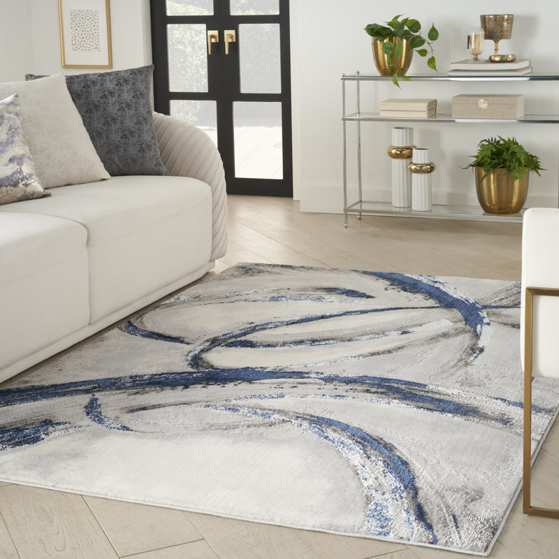 Cianne Abstract Indoor Rug, Rectangle 5'3" x 7'3"
