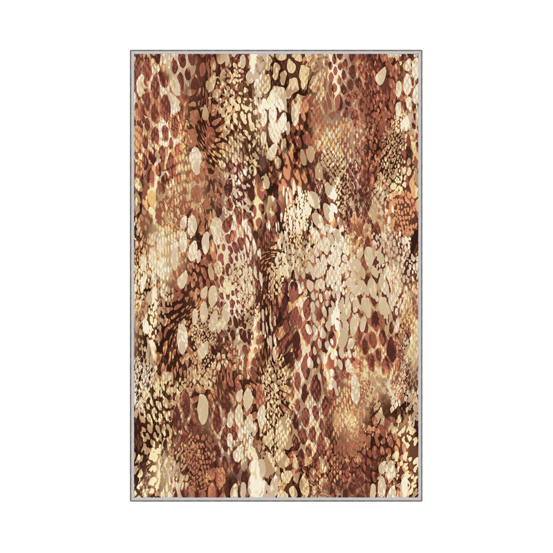 Antibacterial Hall Carpet (2.6 x 6.6 Ft) | 100% Polyester, 0.4 in Pile Height | Non-Slip PVC Dot Underside, Machine Washable | 3D Digital Printing, Durable & Stylish for Entryways, Living Rooms & More