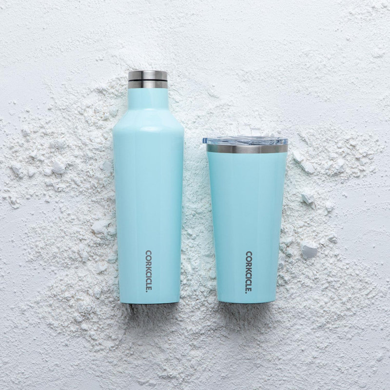 Corkcicle 16 fl. oz. Triple Wall Insulated Stainless Steel Travel Tumbler with