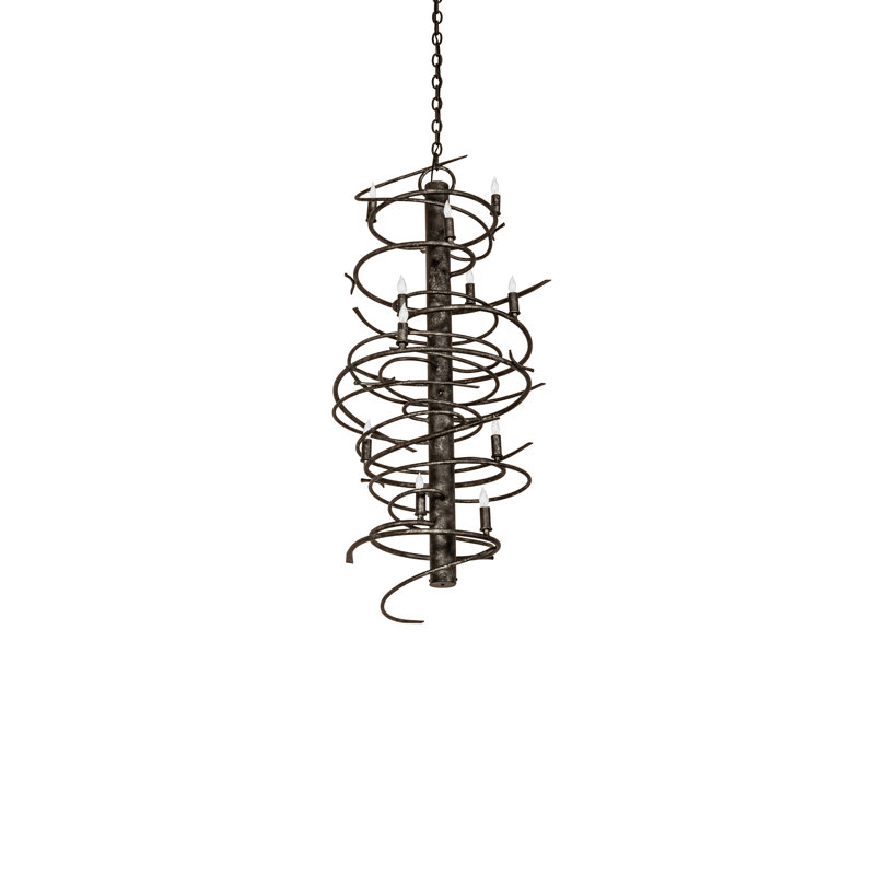 Cyclone 12 - Light Dimmable Chandelier