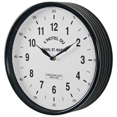 Metal Wall Clock