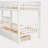 Twin L-Shaped Bunk Bed With Drawers