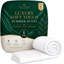 1 Tog Summer Duvet - Lightweight Cooling Duvet for Hot Sleepers , Breathable Microfibre-131432246