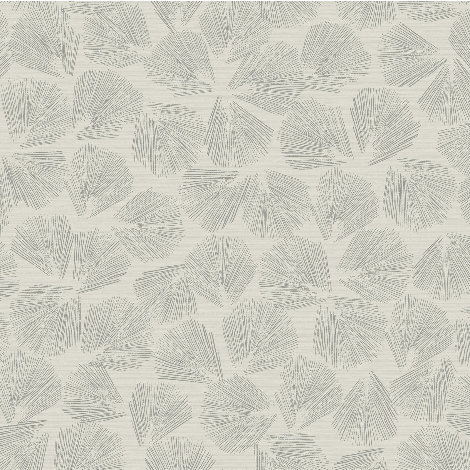 Calliope Botanical Wallpaper, Gray