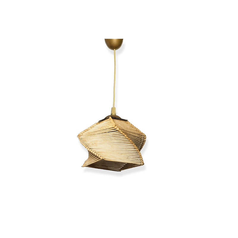 Wooden Body Bohemian Single Pendant