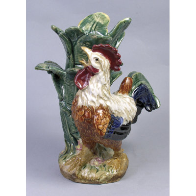 Vase coq en céramique